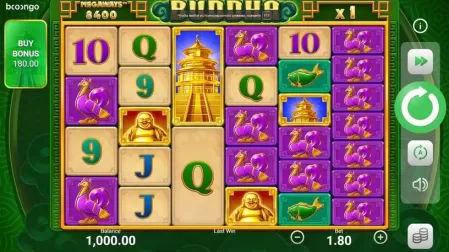 Buddha Megaways slot screenshot 1
