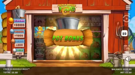 Cock-A-Doodle Moo slot screenshot 5