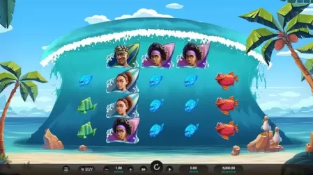 Cowabunga Dream Drop slot screenshot 1