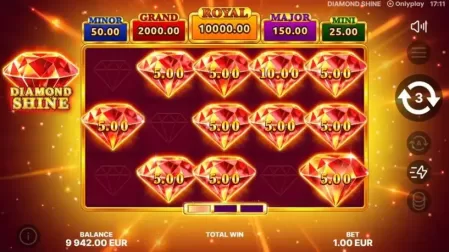 Diamond Shine slot screenshot 4