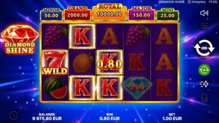 Diamond Shine slot screenshot 3