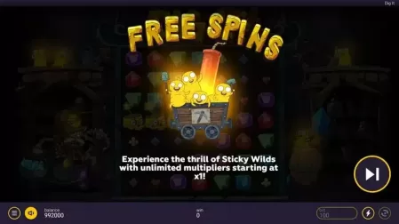 Dig It slot screenshot 3