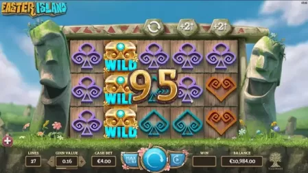 Easter Island slot screenshot 2