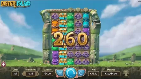 Easter Island slot screenshot 3