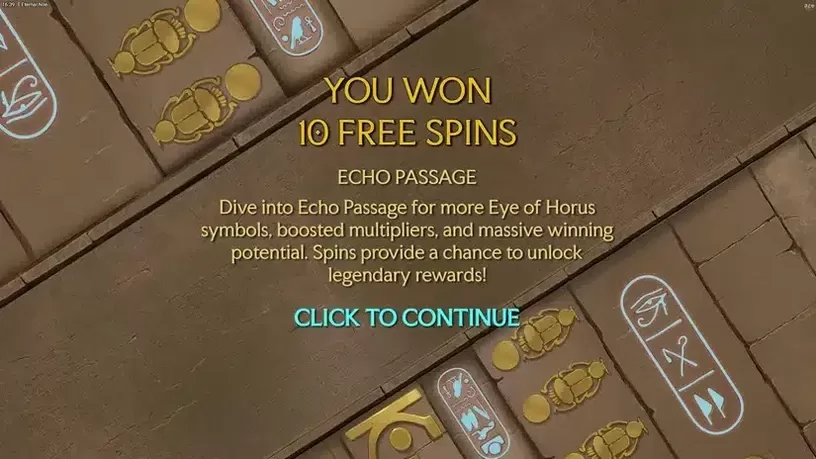 Eternal Nile slot screenshot 3