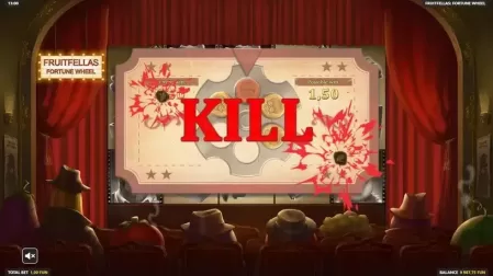 Fruitfellas Fortune Wheel slot screenshot 4
