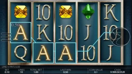 Gems & Stones slot screenshot 1