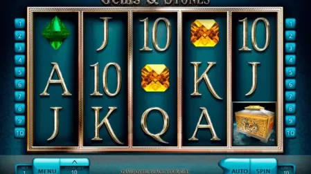 Gems & Stones slot screenshot 2