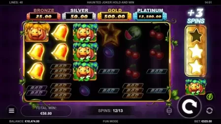 Haunted Joker Hold and Win slot screenshot 4