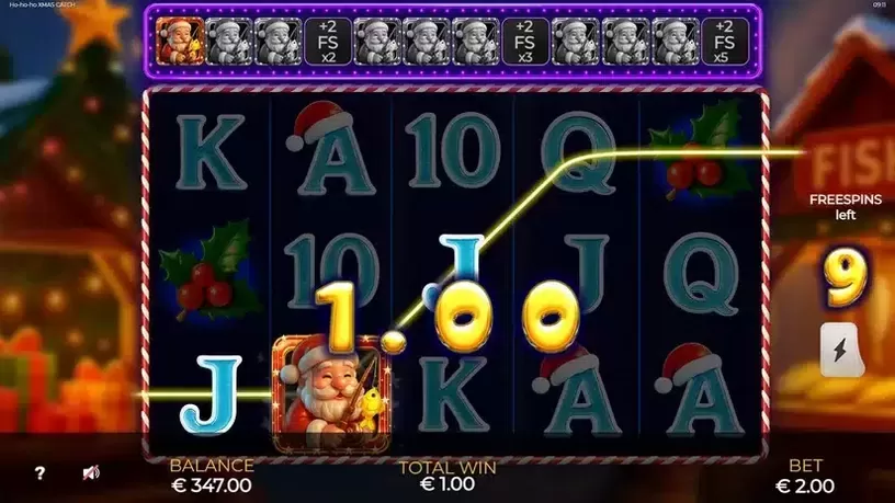 Ho-ho-ho Xmas Catch slot screenshot 3