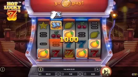 Hot Lucky 7s slot screenshot 4