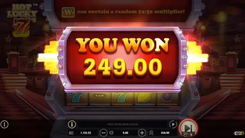 Hot Lucky 7s slot screenshot 6