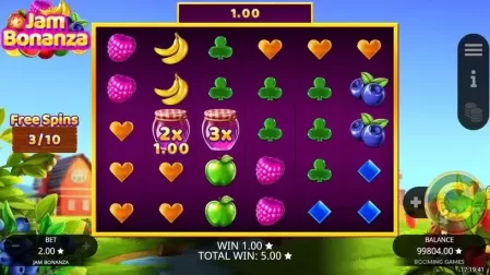 Jam Bonanza Hold & Win slot screenshot 3