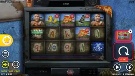 Loner slot screenshot 1