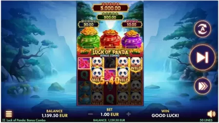 Luck of Panda: Bonus Combo slot screenshot 3