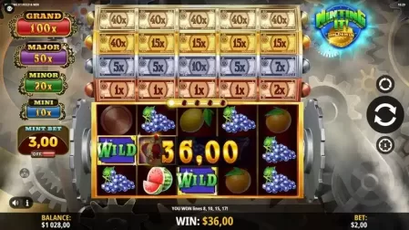 Minting It! Hold & Win slot screenshot 2
