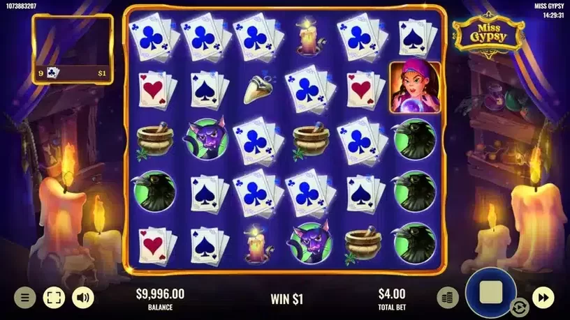 Miss Gypsy slot screenshot 2