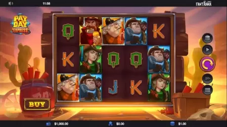 Payday Express slot screenshot 1