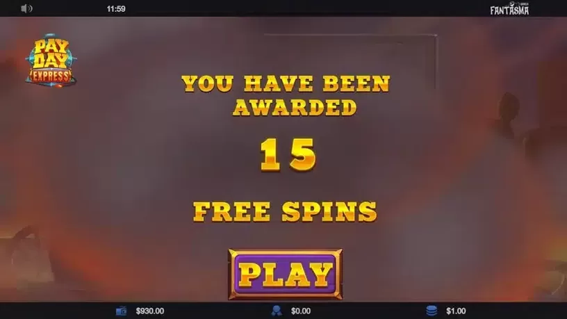 Payday Express slot screenshot 3