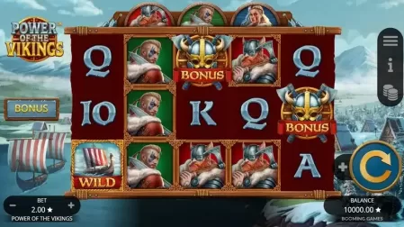 Power of the Vikings slot screenshot 1