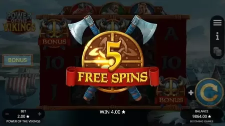 Power of the Vikings slot screenshot 3