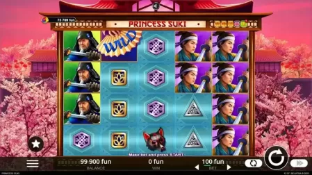 Princess Suki slot screenshot 1