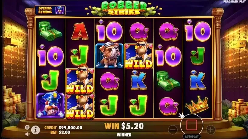 Robber Strike slot screenshot 4