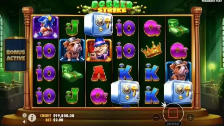 Robber Strike slot screenshot 2