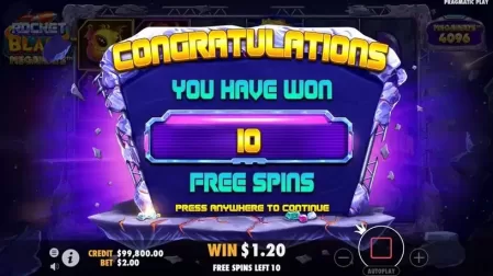 Rocket Blast Megaways slot screenshot 4
