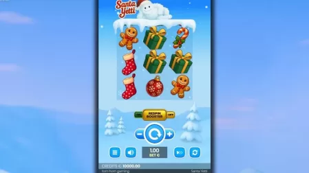 Santa Yetti slot screenshot 1