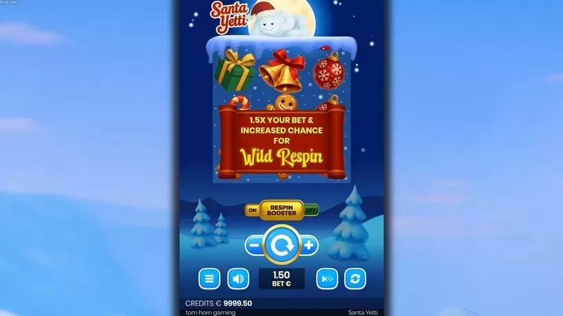 Santa Yetti slot screenshot 3