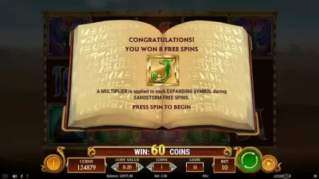 Scales of Dead slot screenshot 2