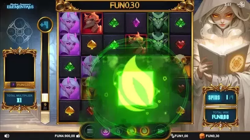 Shadow Summoner Elementals slot screenshot 4