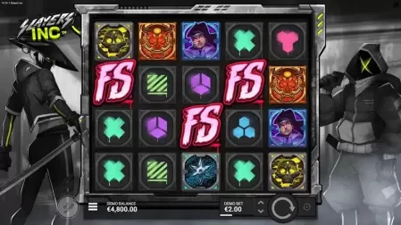 Slayers Inc slot screenshot 2