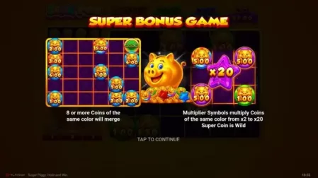 Sugar Piggy: Hold and Win slot screenshot 3