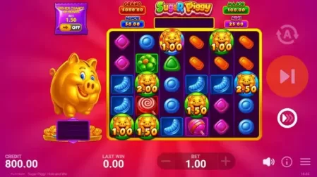 Sugar Piggy: Hold and Win slot screenshot 2