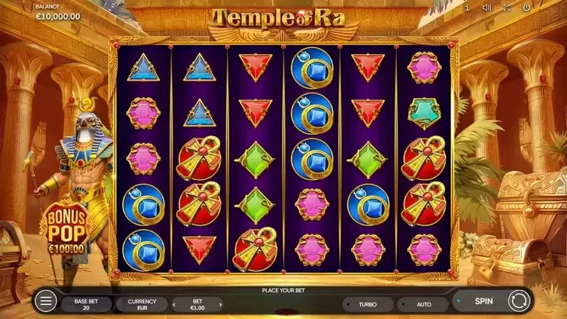 Temple of Ra slot screenshot 