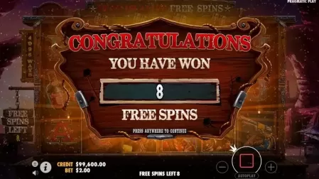 The Wild Gang slot screenshot 3