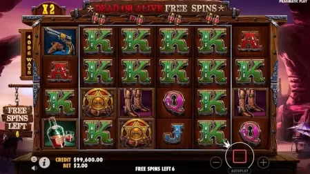 The Wild Gang slot screenshot 4