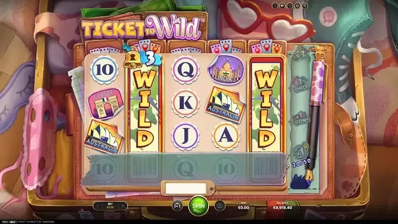 Ticket To Wild slot screenshot 5