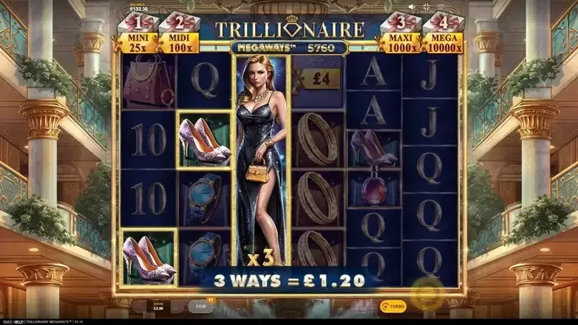 Trillionaire MegaWays slot screenshot 5