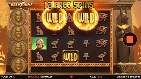 Vikings Go To Egypt Wild Fight slot screenshot 5