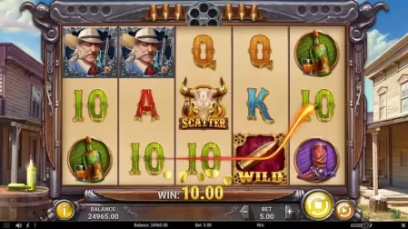 Wild Bandolier slot screenshot 2