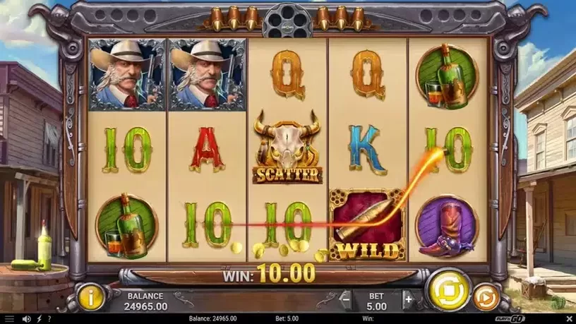 Wild Bandolier slot screenshot 2