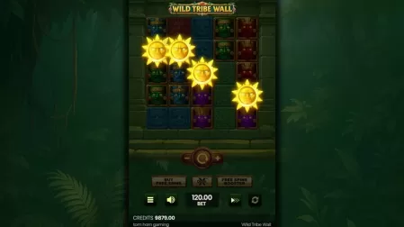 Wild Tribe Wall slot screenshot 2