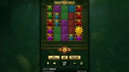Wild Tribe Wall slot screenshot 1