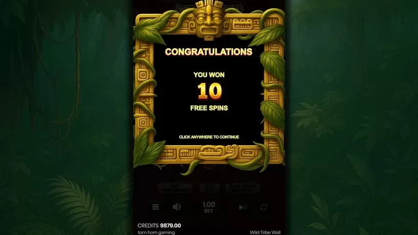 Wild Tribe Wall slot screenshot 3