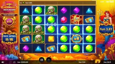 Wins of Mermaid Multipower slot screenshot 5
