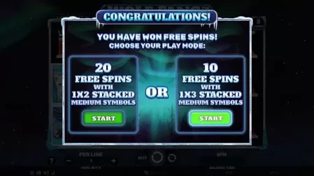 Wolf Fang – The Polar Lights slot screenshot 3