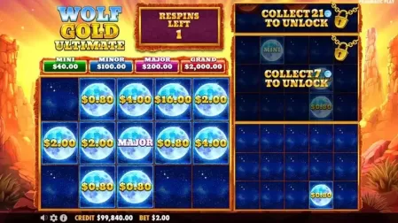 Wolf Gold Ultimate slot screenshot 4